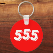 555 キーホルダー (正面)