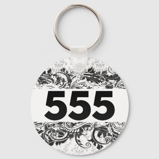555 キーホルダー (正面)