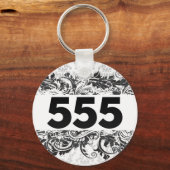 555 キーホルダー (正面)