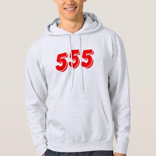 555 パーカ (正面)