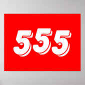 555 ポスター (正面)