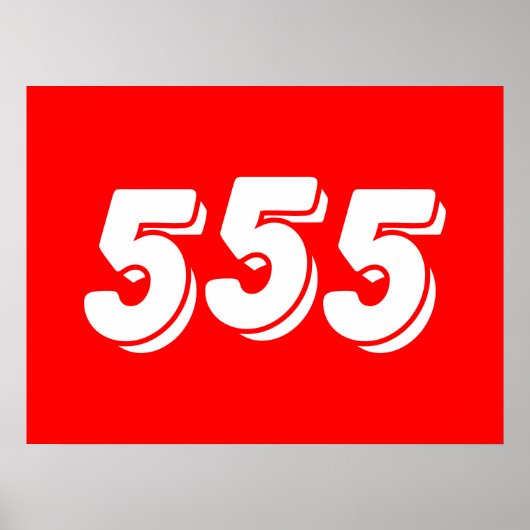 555 ポスター (正面)