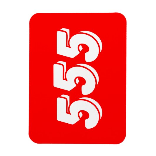 555 マグネット (縦)
