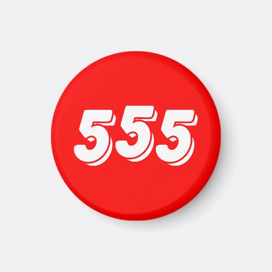 555 マグネット (正面)