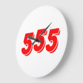 555 ラージ壁時計 (傾斜)