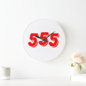 555 ラージ壁時計 (ホーム)