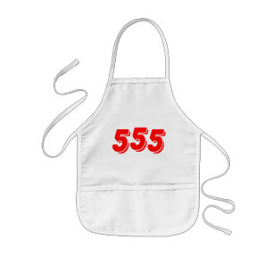 555 子供用エプロン