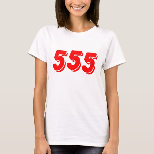 555 Tシャツ (正面)