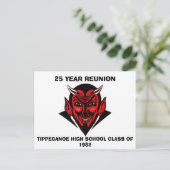 555, TIPECANOE高校クラス1982, 25歳… インビテーションポストカード (スタンド正面)