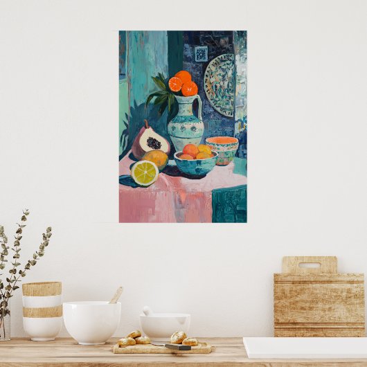 556静物 ポスター (キッチン)