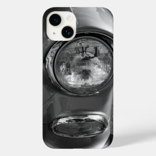 55 シボレー ヘッドライト グレースケール Case-Mate iPhone 14ケース