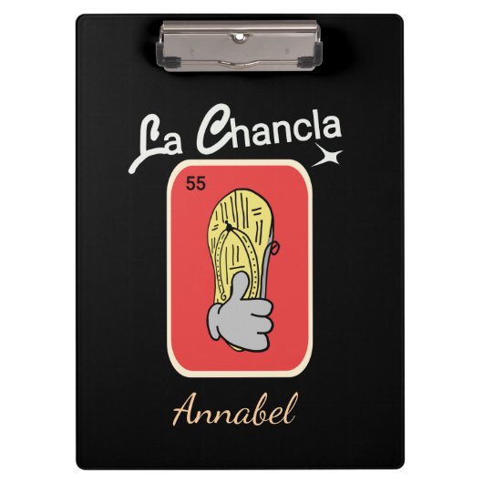 55 La Chancla クリップボード (正面)