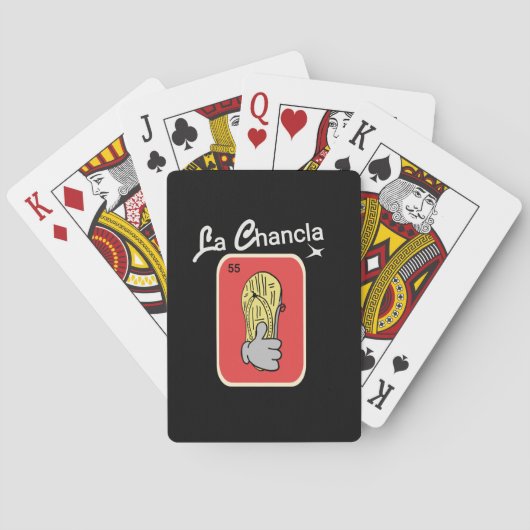 55 La Chancla トランプ (裏面)