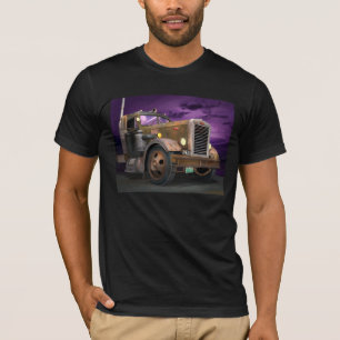 「55 Peterbiltの"2決闘の" Tシャツ用意して下さい Tシャツ