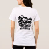 55 Years Running Wild and Free トライブレンドＴシャツ (裏面)