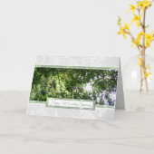 55thエメラルド結婚ズ記念ウッドランドカード カード (黄色い花)