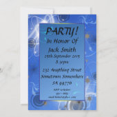 55thコズミックパーティの招待状 招待状 (裏面)