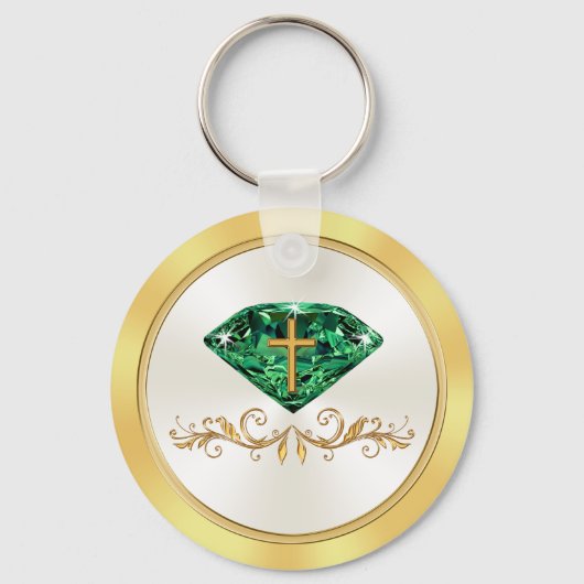 55th教会の記念日パーティーアイディアと安いギフト キーホルダー (裏面)