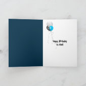 55th誕生日キャンドル カード (内部)