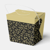 55th誕生日ブラック/ゴールド乱数パターン フェイバーボックス (裏面サイド)