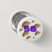 56のタコスPin 缶バッジ (正面&裏面)