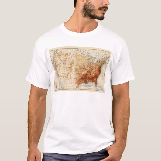 56の割合の黒人の人口 Tシャツ (正面)