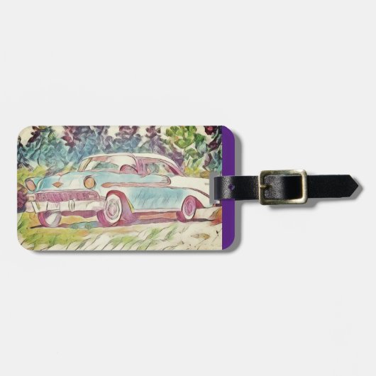 56シボイベルエア絵画ズ ラゲッジタグ (正面横)