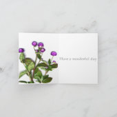 56周年記念結婚グローブアマランツ カード (内部)