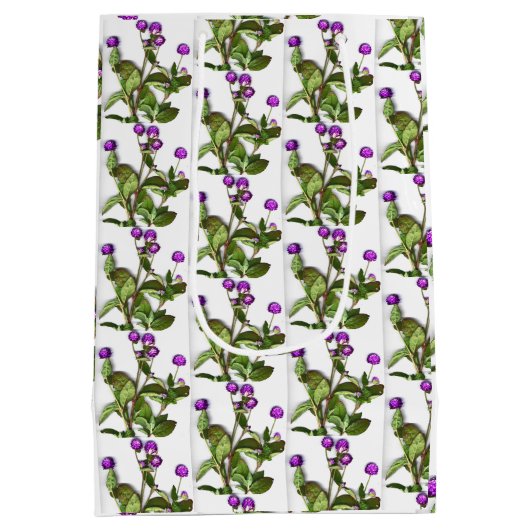 56周年記念結婚グローブアマランツ ミディアムペーパーバッグ (裏面)