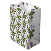 56周年記念結婚グローブアマランツ ミディアムペーパーバッグ (裏面アングル)