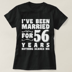 56年間の結婚記念日のプレゼント Tシャツ