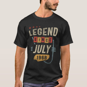 56歳の伝説1968年7月56誕生日 Tシャツ