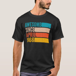 56歳の誕生日が4月から素晴らし幸せに Tシャツ