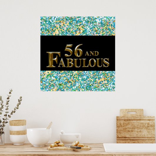 56歳の誕生日 ポスター (キッチン)