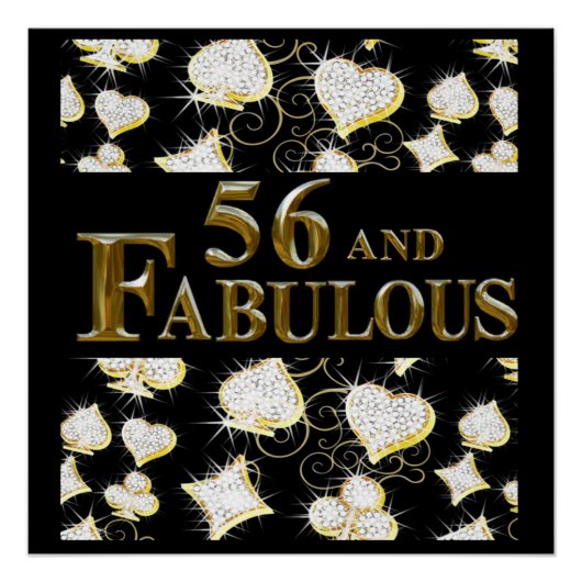 56歳の誕生日 ポスター (正面)