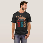 56歳ヴィンテージ1966 56誕生日1 Tシャツ (正面フル)