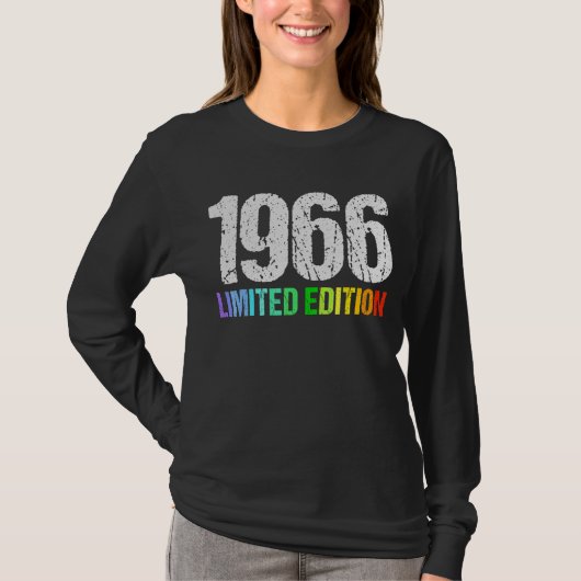 56誕生日レディースメンズ56年1966 8 Tシャツ (正面)