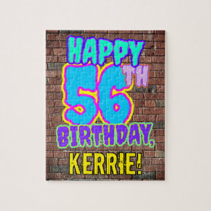 56誕生日~おもしろい、落書きルッインスパイアク ジグソーパズル