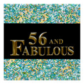 56誕生日 ポスター (正面)