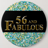 56誕生日 缶バッジ (正面)