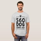 560の犬年古い Tシャツ (正面フル)