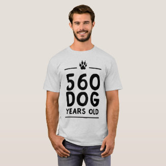 560の犬年古い Tシャツ