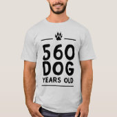 560の犬年古い Tシャツ (正面)