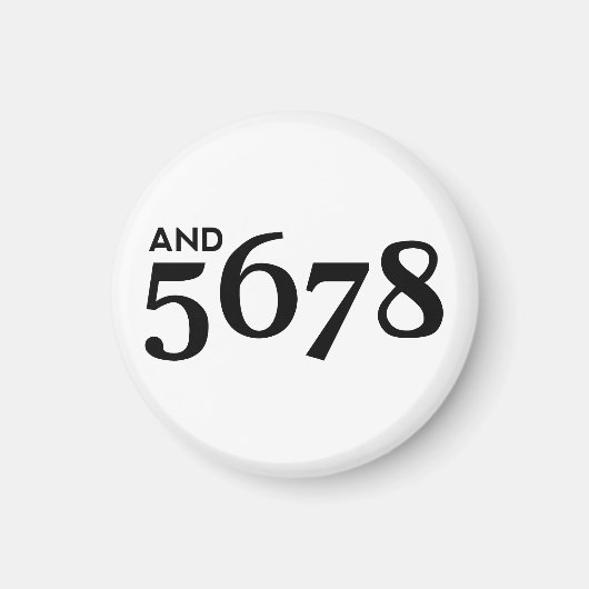 5678 マグネット (正面)