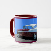 「56 CHEVY BEL AIRのマグ マグカップ (正面左)