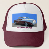 「56 CHEVY BEL AIRの帽子 キャップ (正面)