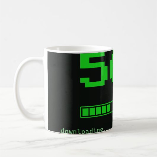 56K生き残りマグ コーヒーマグカップ (左)
