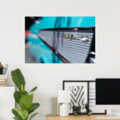 '57シボイのテールフィンポスター ポスター (ホームオフィス)