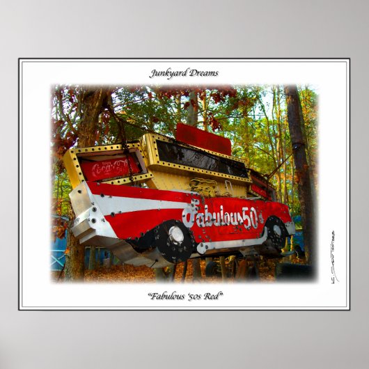 57シボイ・ベレア50年代ジャンキヤードサイン ポスター (正面)