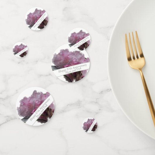 57周年記念結婚ピンクロードデンドロン コンフェッティ (グループ)